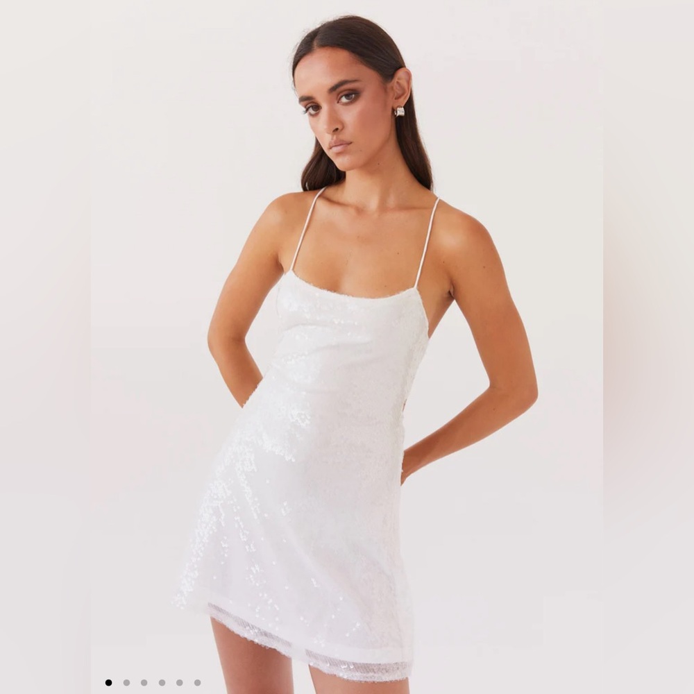 Peppermayo Endless Glow Sequin Mini Dress